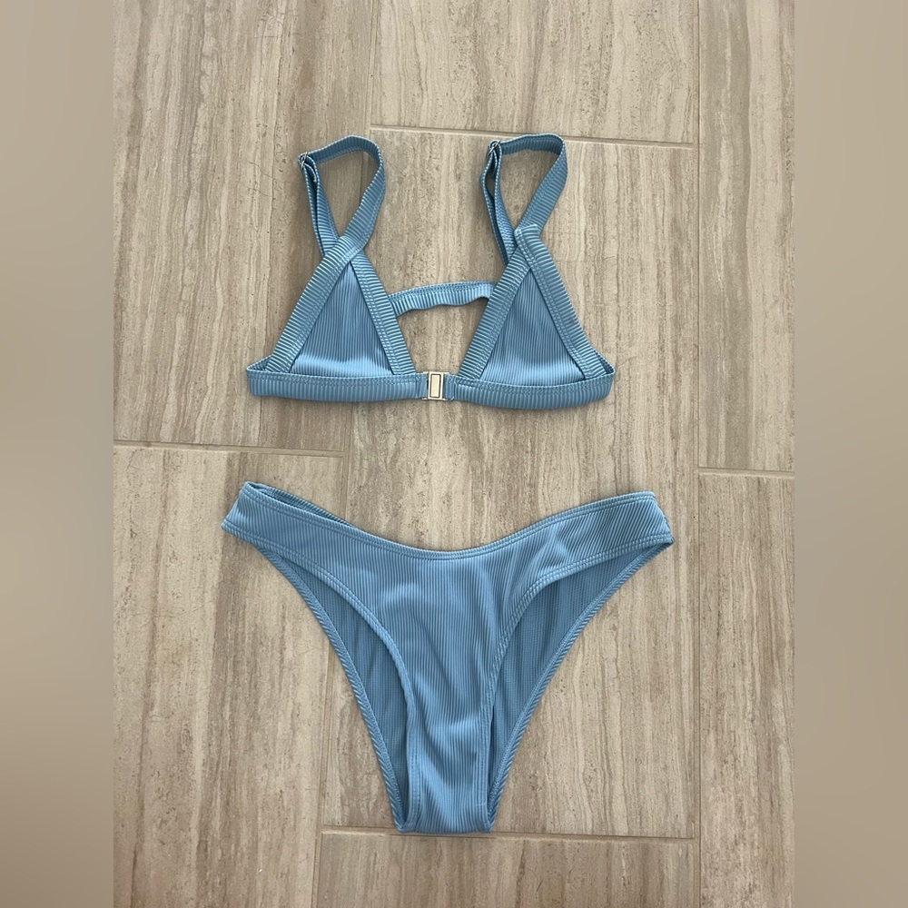 Blue Zaful Two Piece Bikini